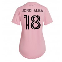 Inter Miami Jordi Alba #18 Heimtrikot Frauen 2023-24 Kurzarm